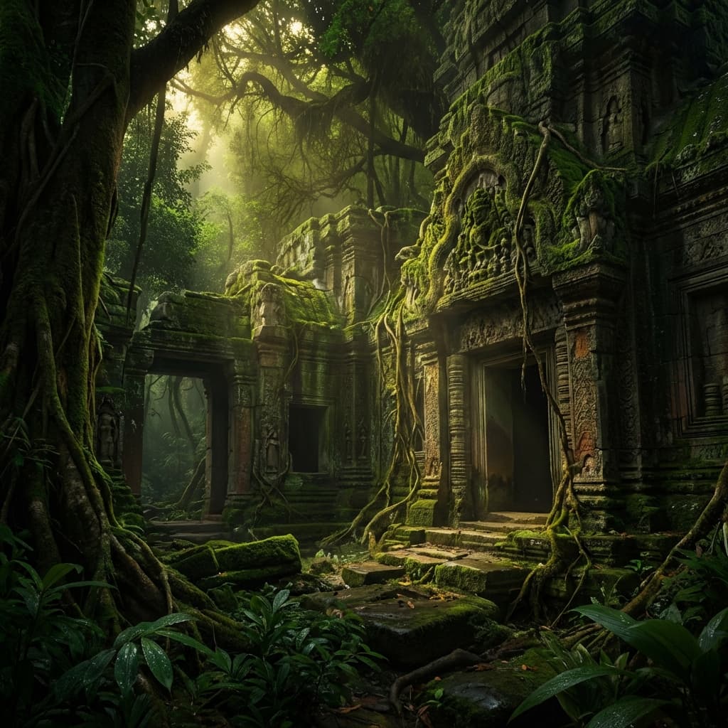 Ancient Ruins Atmosphere